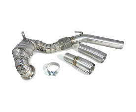 BlackRock Приемная труба с тепло-защитой для VAG 1.8/2.0 TSI MQB FWD