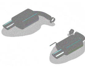 Borla Комплект глушителей для 2015-2017 Mustang GT 5.0L V8 "ATAK"