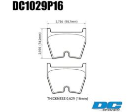 DC Brakes STR.S+ Колодки тормозные передние для Audi RS4/RS6 Brembo G / JBT FB8P