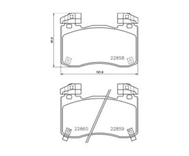DC Brakes STR.S+ Колодки тормозные передние для KIA Stinger 3.3L / Genesis G70 (Brembo)