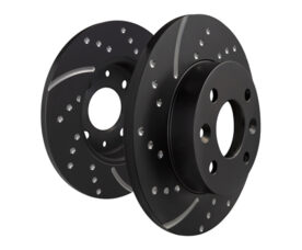 EBC Turbo Grooved Передние тормозные диски для 01-11 Honda Civic Type-R EP3 и FN2: 300x25 mm (2шт)