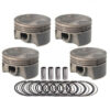 MAHLE Кованые поршни для Eclipse 4G63: D=85.5 Pin=21 Rod=150 CR=8:7