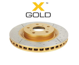 DBA X-Gold Задние тормозные диски для 07-13 Lexus RX | Toyota Highlander: 309x10mm (2шт)