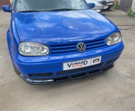 Vonard Customs Сплиттер под передний бампер VW Golf 4 - Черный глянец