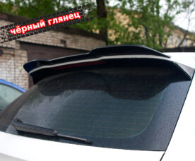 Vonard Customs Спойлер крышки багажника Audi A3 8V S-Line хэтчбек рестайл - Черный глянец