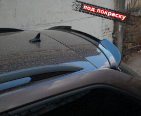 Vonard Customs Спойлер крышки багажника Skoda Octavia 3 A7 универсал округлый (под покраску) - Под покраску черный матовый