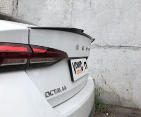 Vonard Customs Спойлер крышки багажника Skoda Octavia 4 A8 - Черный глянец