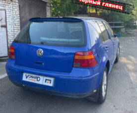 Vonard Customs Спойлер лезвие крышки багажника VW Golf 4 - Черный глянец