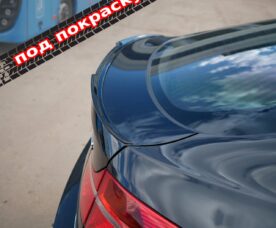 Vonard Customs Спойлер лезвие на багажник BMW X6 E71 new-style (под покраску) - Под покраску черный матовый