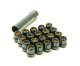 Wheel Mate Muteki Комплект колесных гаек M12x1.25 mm | Black | Open End