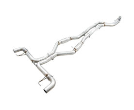 AWE Track Edition Выхлопная система без резонатора для BMW G2x M340i/M440i