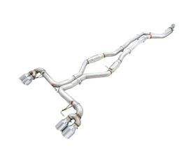 AWE Track Edition Выхлопная система для BMW G2x M340i/M440i | Chrome Silver