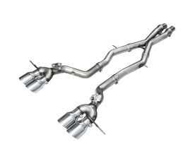 AWE Track Edition Выхлопная система для BMW G87 M2 | Chrome Silver