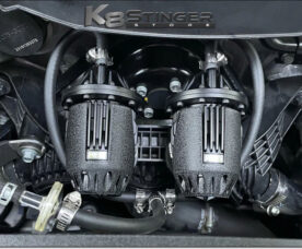 HKS 71008-KIA-GT-V6 Перепускной клапан SQV4 для KIA Stinger 3.3TT (Черный)