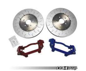 034Motorsport Диски тормозные передние 375x34 mm для Audi 8Y S3 и Golf 8R (Крысный)